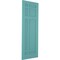 Ekena Millwork True Fit PVC San Juan Capistrano Mission Style Fixed Mount Shutters, Pure Turquoise, 12W x 32H, PR TFP001SJ12X032PT - alternate 13